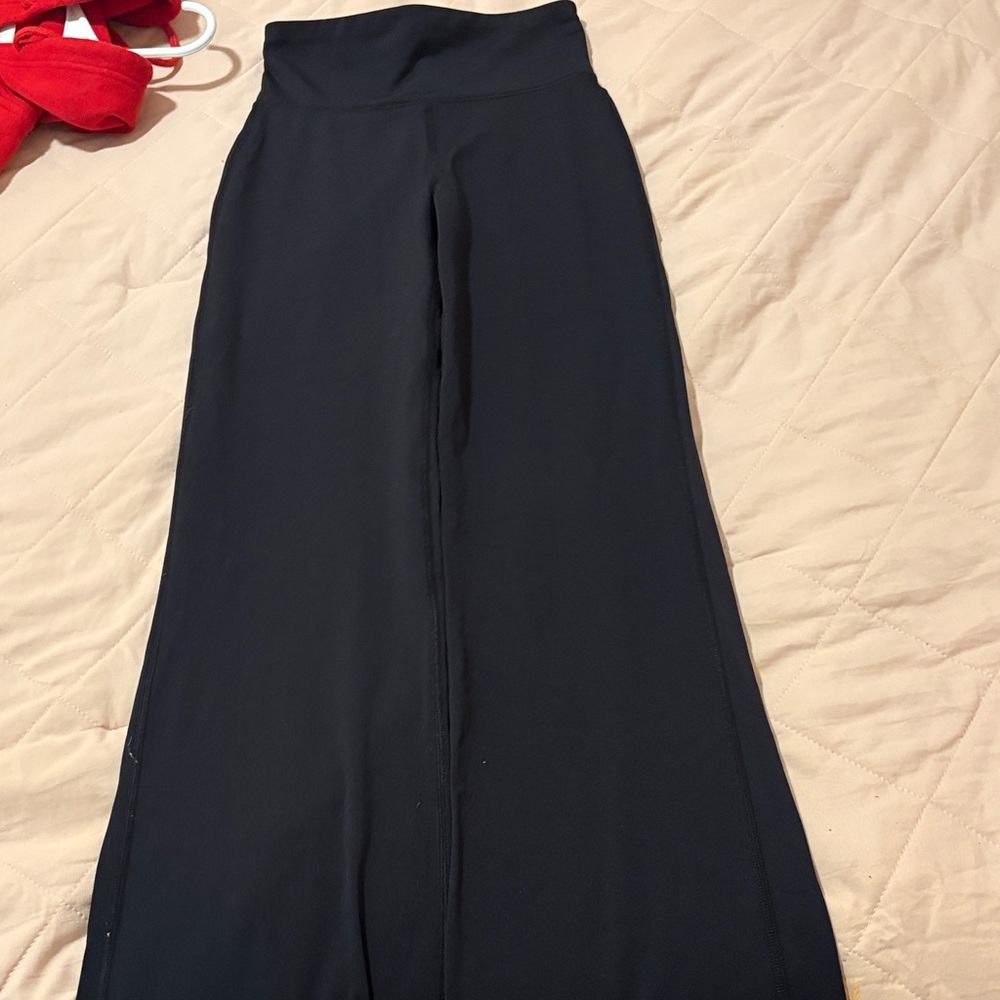 Black Wide-Leg Pants